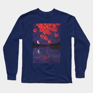 Moonlight river Long Sleeve T-Shirt